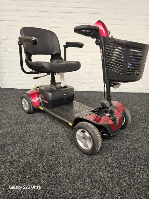 Opvouwbaar scootmobiel - Pride Elite Sport - rood/blauw