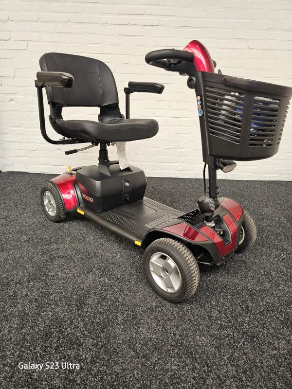 Opvouwbaar scootmobiel - Pride Elite Sport - rood/blauw