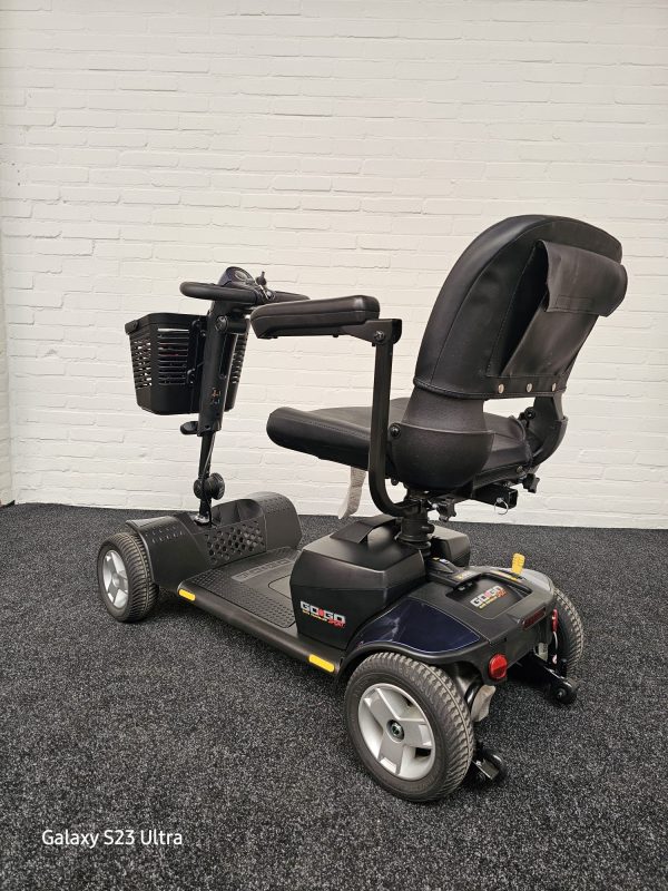 Opvouwbaar scootmobiel - Pride Elite Sport - rood/blauw