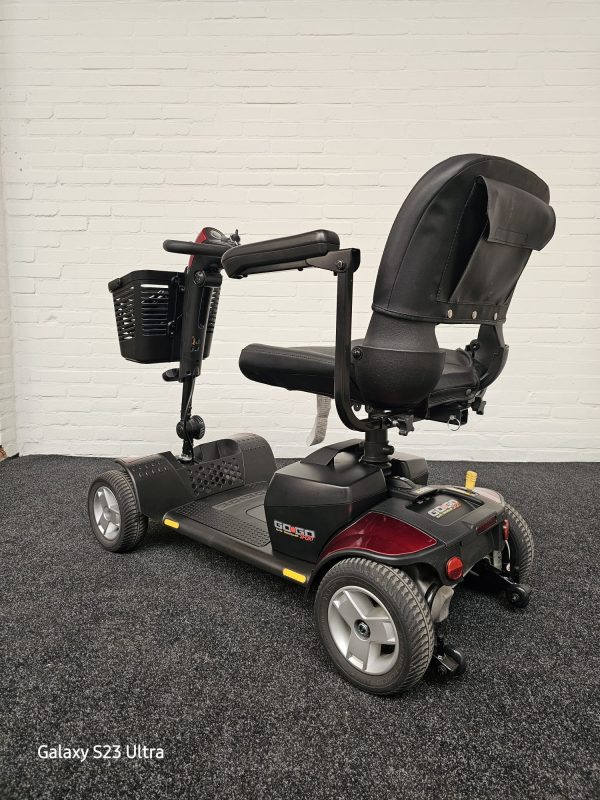 Opvouwbaar scootmobiel - Pride Elite Sport - rood/blauw