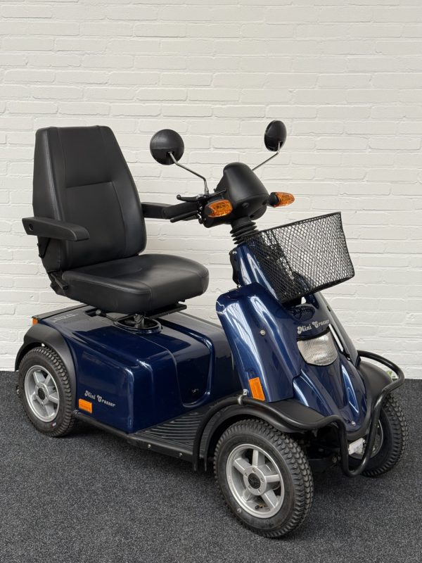 Mini Crosser met voetgas - blauw