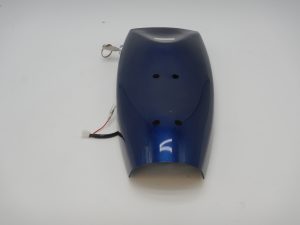 Voorkap stuurkolom met contactslot, Lightning Blue. (Galaxy II)