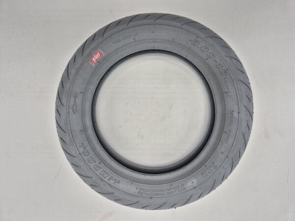 Buitenband antilek 3.00-10 (415X80) grijs Impac Plus.