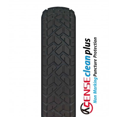 Buitenband antilek 2.50/3.70-8 (330X85) BLACK XSENSE CLEANPLUS