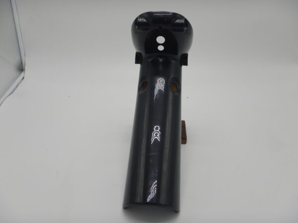 Kap stuurkolom achterzijde zwart