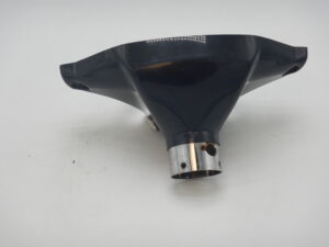 Dashboard onderzijde zwart