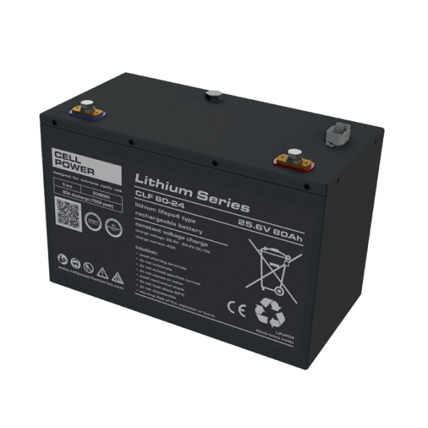 Cellpower clf 24v 80ah lithium accu